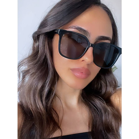 NEW Gucci GG1346SK Black Unisex Square Sunglasses - Picture 1 of 10